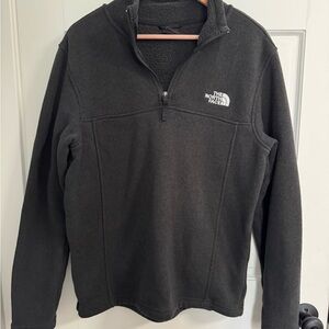 The North Face Men's Charcoal Zip-Up Sweater